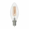 Müller-Licht Müller Licht Bougie LED E14 2,2W filament 2.700 K 470 lm clair| Ampoules Filament|Ampoules Filament