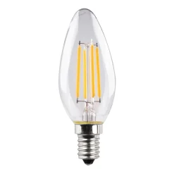 Müller-Licht Müller Licht Bougie LED E14 4,2 W filament 2.700 K clair, 2 pièces| Ampoules Filament|Ampoules Filament