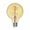 Müller-Licht Müller Licht globe LED E27 9W 820 filament doré| Lampes Led À Intensité Variable|Ampoules Led