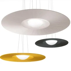 Modo Luce Mood 100 suspension plissée TRIAC anthr.| Suspensions Led|Suspensions