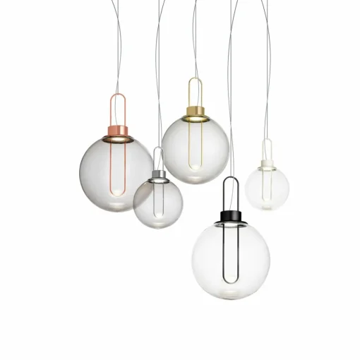 Modo Luce Orb suspension LED, laiton, Ø 40 cm| Suspensions Led|Suspensions
