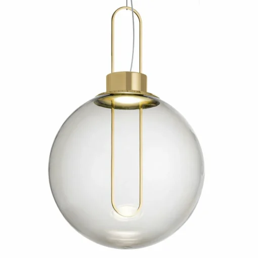 Modo Luce Orb suspension LED, laiton, Ø 40 cm| Suspensions Led|Suspensions