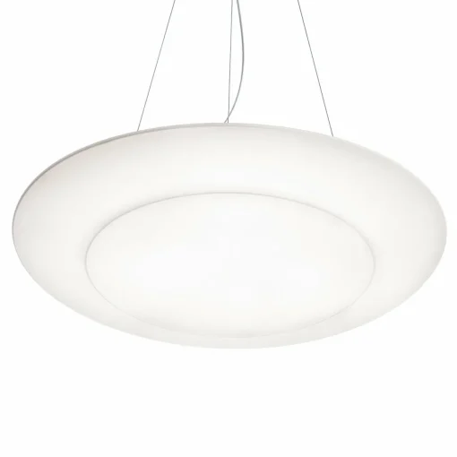 Modo Luce Ring Tonda Suspension TRIAC blanc Ø65cm| Suspensions Led|Suspensions