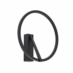 Molto Luce applique murale LED Melli SD, noir, aluminium, Ø 33 cm| Luminaires Led D'Intérieur
