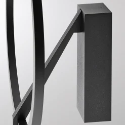 Molto Luce applique murale LED Melli SD, noir, aluminium, Ø 33 cm| Luminaires Led D'Intérieur