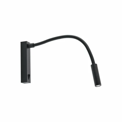 Molto Luce applique murale LED Arok, noir, aluminium, saillie 49 cm| Appliques Murales Led|Appliques Murales