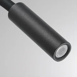 Molto Luce applique murale LED Arok, noir, aluminium, saillie 49 cm| Appliques Murales Led|Appliques Murales