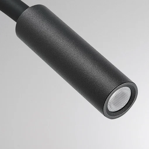 Molto Luce applique murale LED Arok, noir, aluminium, saillie 49 cm| Appliques Murales Led|Appliques Murales