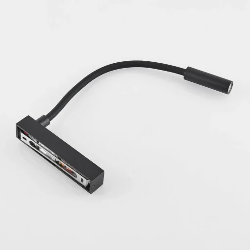 Molto Luce applique murale LED Arok, noir, aluminium, saillie 49 cm| Appliques Murales Led|Appliques Murales