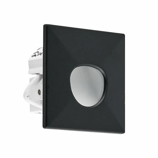 Molto Luce lampe encastrable LED Wall 68R Sina SQ, noir, CCT| Spots Encastrés Led|Luminaires Led D'Intérieur