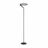 Molto Luce lampe sur pied LED Melli F, noir, aluminium, hauteur 168 cm| Lampadaires Led|Lampadaires