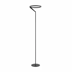 Molto Luce lampe sur pied LED Melli F, noir, aluminium, hauteur 168 cm| Lampadaires Led|Lampadaires