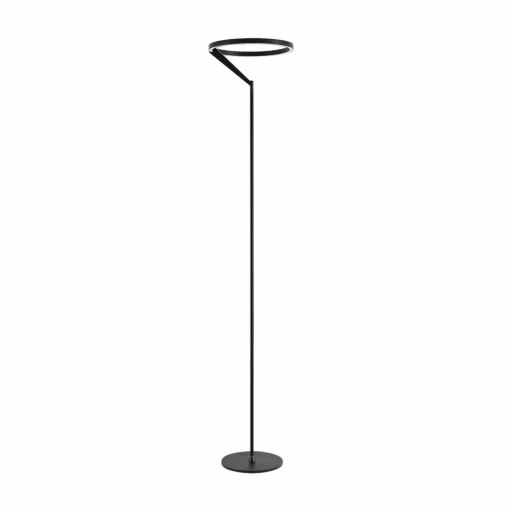 Molto Luce lampe sur pied LED Melli F, noir, aluminium, hauteur 168 cm| Lampadaires Led|Lampadaires