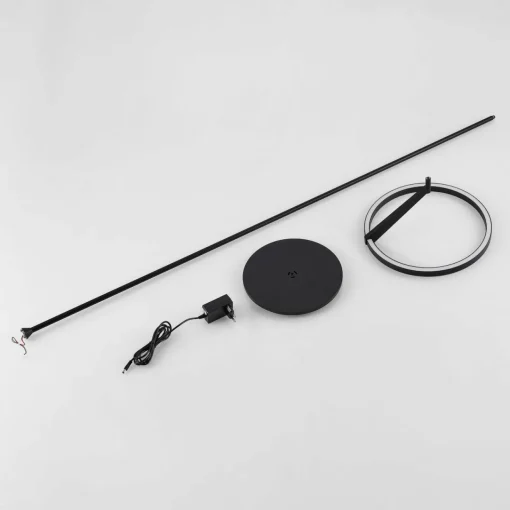 Molto Luce lampe sur pied LED Melli F, noir, aluminium, hauteur 168 cm| Lampadaires Led|Lampadaires