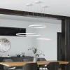 Molto Luce suspension LED Perfora, blanc, Ø 60 cm, aluminium| Suspensions Led|Suspensions