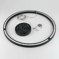 Molto Luce Suspension LED Perfora Pro, noir, Ø 90,5 cm| Suspensions Led|Suspensions