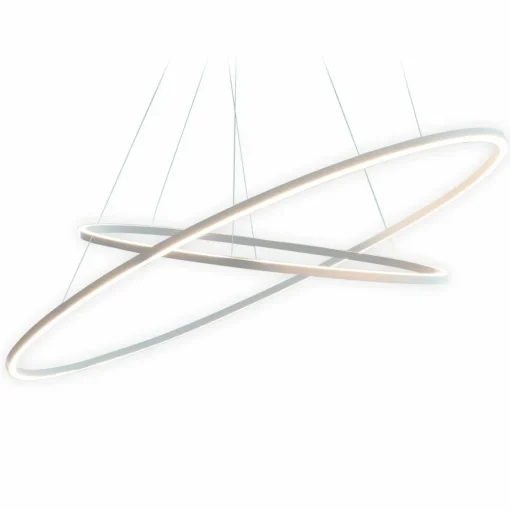 NEMO Ellisse Double suspension 2 700 K aluminium| Suspensions Led|Suspensions