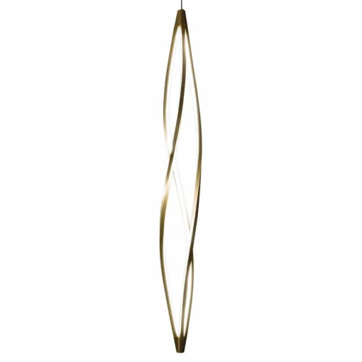 NEMO In The Wind suspension verticale 2 700K dorée| Suspensions Led|Suspensions