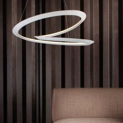 NEMO Kepler Suspension 2.700K Up Ø110cm blanc| Suspensions Led|Suspensions