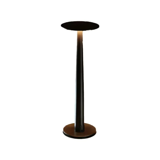 NEMO Lampe à poser LED rechargeable Portofino, noir, aluminium| Lampes À Poser Led|Lampes À Poser Et Lampes De Table
