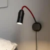 Top Light Neo! Flex Hotel II applique LED, noire/rouge| Appliques Murales Led|Appliques Murales