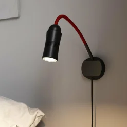 Top Light Neo! Flex Hotel II applique LED, noire/rouge| Appliques Murales Led|Appliques Murales