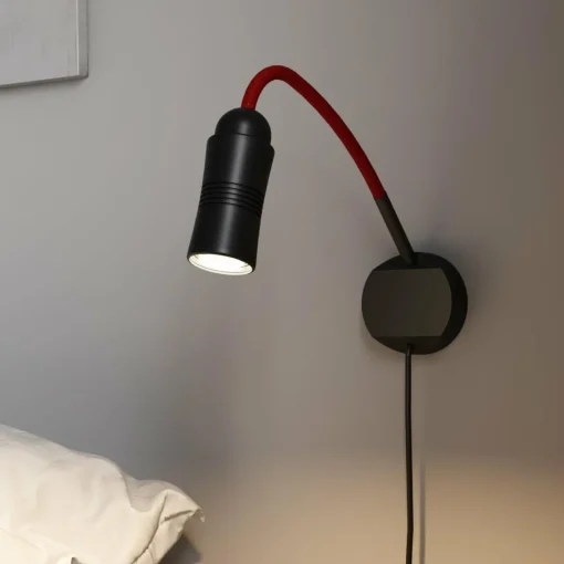 Top Light Neo! Flex Hotel II applique LED, noire/rouge| Appliques Murales Led|Appliques Murales