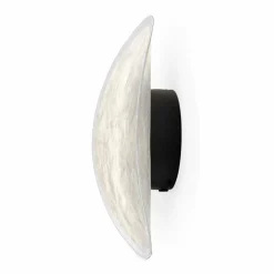 New Works Applique murale LED Tense, blanc / noir, Ø 35 cm| Appliques Murales Led|Appliques Murales