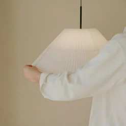 New Works suspension LED Nebra, Ø 70 cm, blanc, adaptable| Suspensions Led|Suspensions