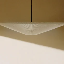 New Works suspension LED Nebra, Ø 90 cm, blanc, personnalisable| Suspensions Led|Suspensions
