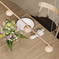 Northern Blush suspension LED, à 5 lampes, beige| Suspensions Led|Suspensions