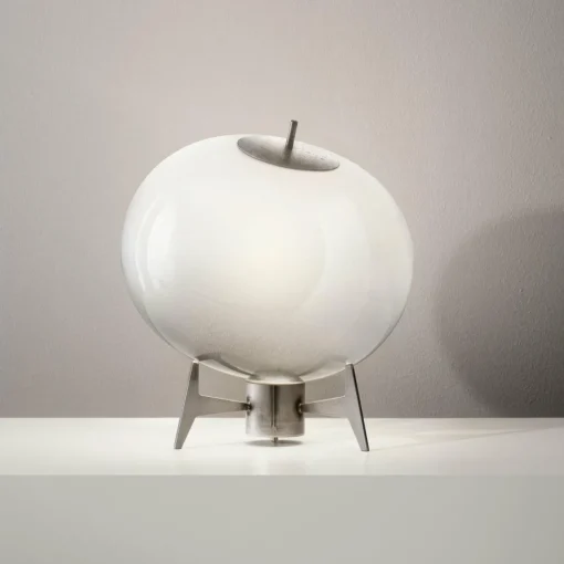 OLEV Antartic lampe à poser designer, opale/titane| Lampes À Poser Led|Lampes À Poser Et Lampes De Table
