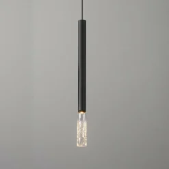 OLEV Beam Stick Glass on/off 2.700K 55,3cm noir| Suspensions Led|Suspensions
