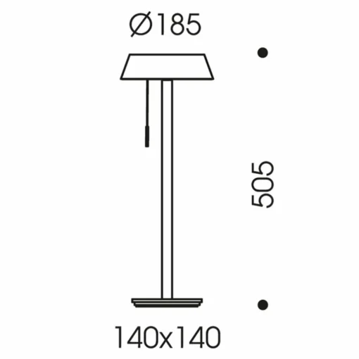 Oligo Glance lampe à poser LED rouge mate| Lampes À Poser Led|Lampes À Poser Et Lampes De Table