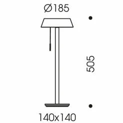 Oligo Glance lampe à poser LED cachemire| Lampes À Poser Led|Lampes À Poser Et Lampes De Table