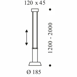 Oligo Glance suspension LED 1 lampe noire| Suspensions Led|Suspensions