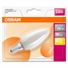 OSRAM ampoule bougie LED E14 B35 4 W 2 700 K mate| Ampoules Led E14|Ampoules Led