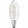 OSRAM ampoule bougie LED E14 2,5 W 827 torsadée| Ampoules Filament|Ampoules Filament