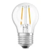 OSRAM ampoule goutte LED E27 2,5W 827 transparente| Ampoules Filament|Ampoules Filament