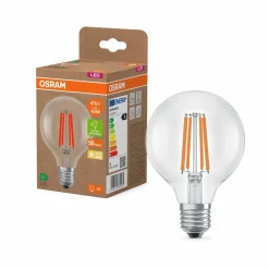 OSRAM ampoule LED à filament Globe G80 E27 2,2W 2.700K| Ampoules Filament|Ampoules Filament