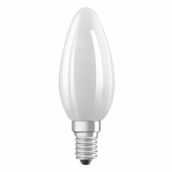 OSRAM ampoule LED bougie mat E14 1,2W 4000K 255lm| Ampoules Led|Ampoules Led