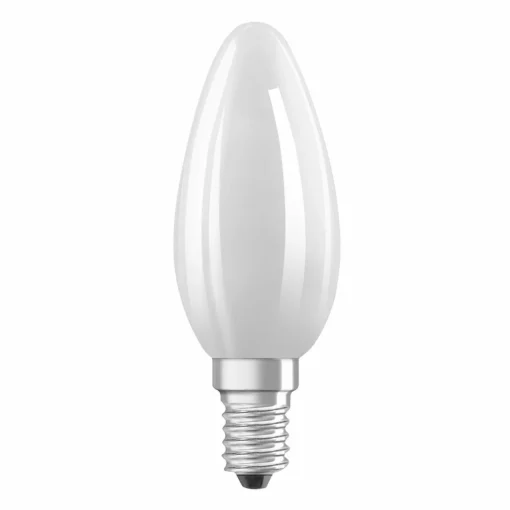 OSRAM ampoule LED bougie mat E14 1,2W 4000K 255lm| Ampoules Led|Ampoules Led