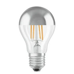 OSRAM ampoule LED E27 6,5 W Mirror silver 2 700 K| Ampoules Led E27|Ampoules Led