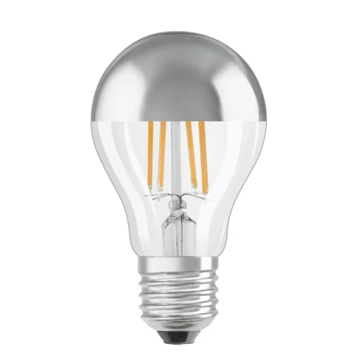 OSRAM ampoule LED E27 6,5 W Mirror silver 2 700 K| Ampoules Led E27|Ampoules Led