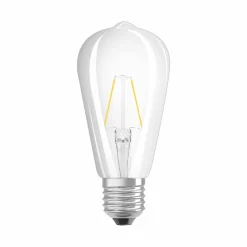 OSRAM ampoule LED E27 2,5 W rustique 827 claire| Ampoules Led E27|Ampoules Led