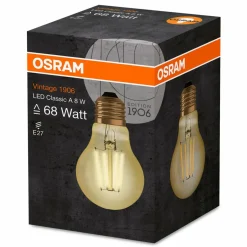 OSRAM ampoule LED E27 8 W Vintage filament 825 or| Ampoules Filament|Ampoules Filament