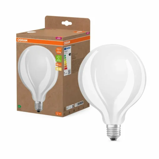 OSRAM ampoule LED Globe G125 E27 7,2W mat 2.700K| Ampoules Led|Ampoules Led