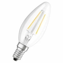 OSRAM Classic B ampoule LED E14 2,5W 2 700K claire| Ampoules Filament|Ampoules Filament