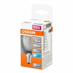 OSRAM Classic P ampoule LED E14 2,5W 4 000K mate| Ampoules Led E14|Ampoules Led