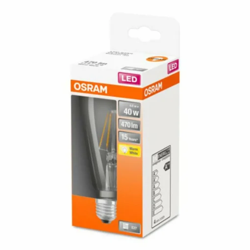 OSRAM Classic ST ampoule LED E27 4W 2 700 K claire| Ampoules Led E27|Ampoules Led